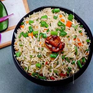 Veg Garlic Fried Rice
