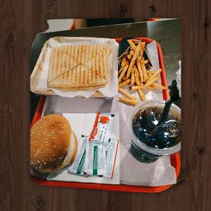 Burger + Sandwich + Cold Drink