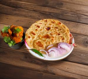 Chilli Chicken Paratha Combo                                                       