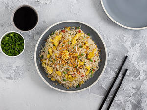 Egg Burnt Garlic Fried Rice