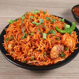 Mushroom Schezwan Fried Rice