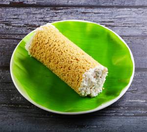 Wheat Puttu, Kerala recipe.