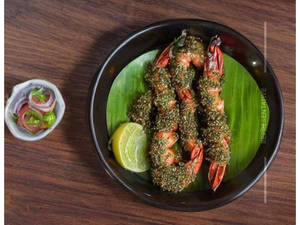 Chemmeen (prawns) Pepper Fry