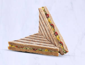 Grilled Spinach Corn Sandwich