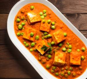 Matar paneer
