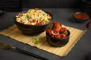 Chicken Fried Rice & Boneless Chicken 65