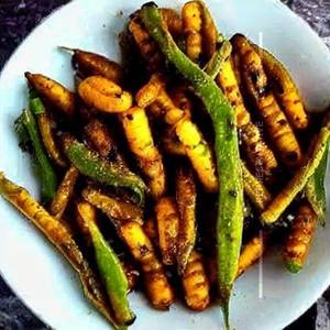 Pepper baby corn