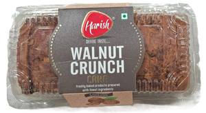 Eggless Walnut Crunch Cake