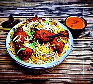 Chicken tikka biryani