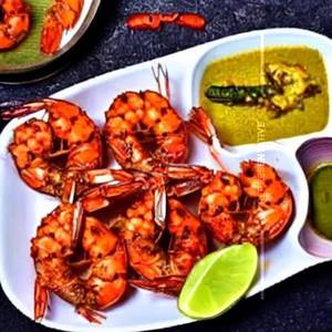 Rayalaseema roast prawns