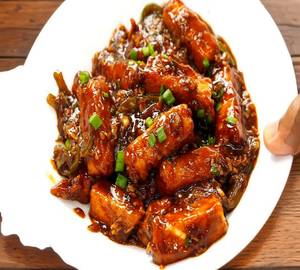 Schezwan paneer chilli