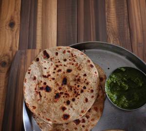 Aloo Paratha[2 Piece]+Cutney