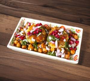 Aloo Tikki and Chole