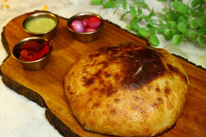 Irani Soya Keema Parantha (woodfired)