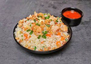 Chicken Burnt Garlic Fried Rice