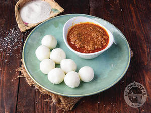 Kadambuttu + Kheema (mutton) Curry