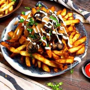 Loaded Mushroom Fries