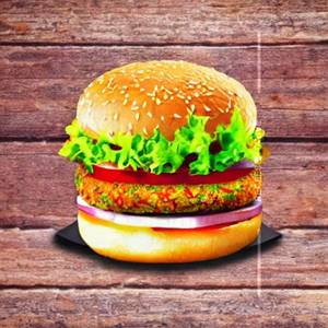 Veg burger [half]