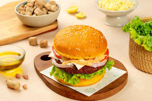 High Protein - Tandoori Tempeh Powerhouse Burger
