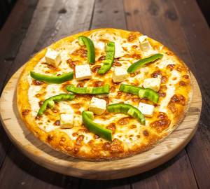 Capsicum And Paneer Pizza[7 Inches]