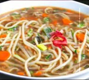 Veg Noodles Soup