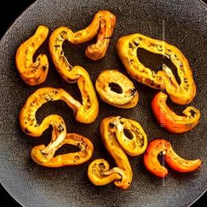 Golden pepper mushroom