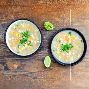 Chicken corn soup