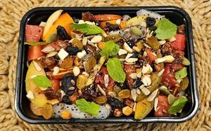 Fruits And Nuts Salad 