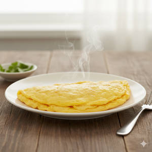 Plain Omelette [3 Eggs]