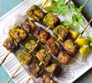 Hariyali Paneer  Tikka ( 6 Pcs )