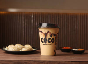 Veg Steam Momos + Cold Coffee 250ml