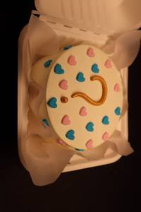 Baby shower bento cake