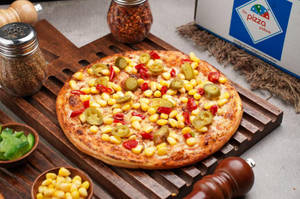 Paneer And Corn Pizza
