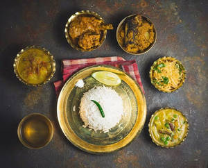 Odia Chicken Thali ( 8 CP )