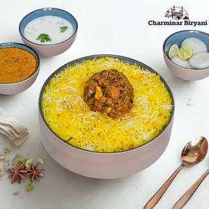 Mutton Fry Piece Biryani [ Serve 1 ]