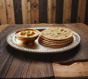 Shahi Paneer With Roti(6Pec) Comy