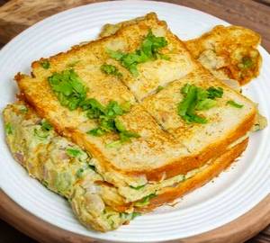 Bread omelette