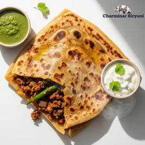Mutton Keema Paratha