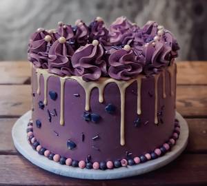 Blackcurrant Pastry Cake