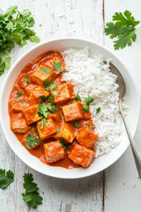 Shahi Paneer With Rice    