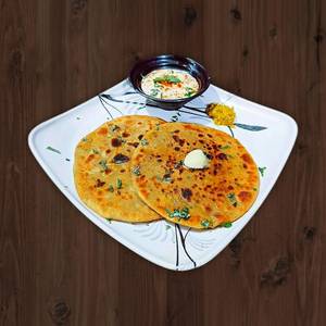 1 plain appe + 2 loni dahi dhapte + 2 aloo paratha