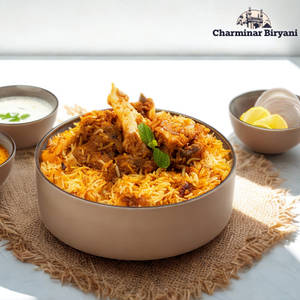 Hyderabadi Zafrani Mutton Dum Biryani [ Serve 1 ]
