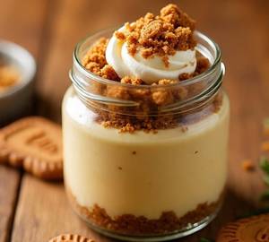 Lotus Biscoff Cream Cheese Cake Jar