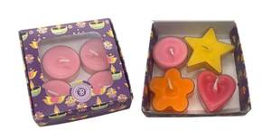 Festive Tealight Candle - 4pcs