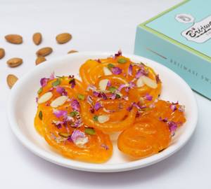 Desi Ghee Kesariya Jalebi