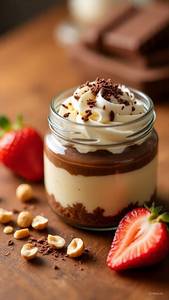 Nutella Cheese Cake Jar