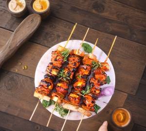 Smoky Bbq Paneer Tikka ( 6 Pcs)