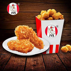 Hot & Crispy Wings (4 Pcs) With Hot & Crispy Popcorn