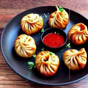 Paneer tikka tandoori momos