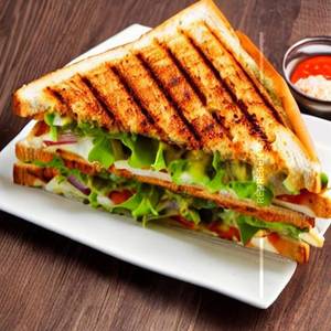 Grilled sandwich veg